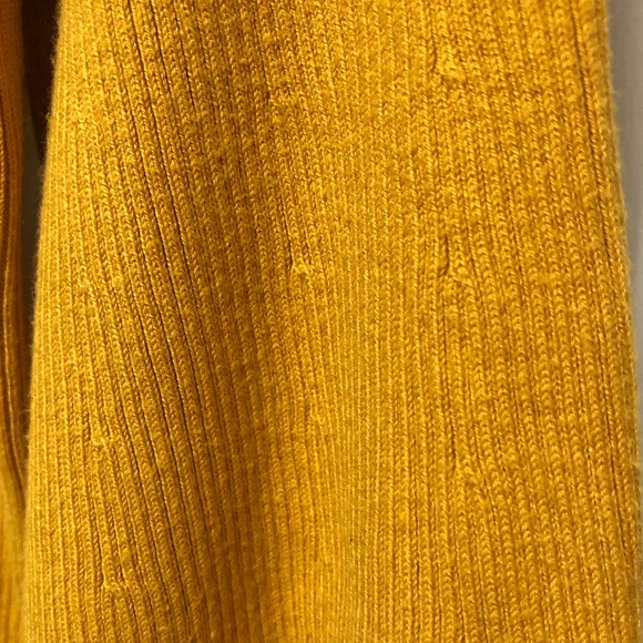 Lauren Ralph Lauren Gold Ribbed Bag Sleeve Sweater - Picture 11 of 16